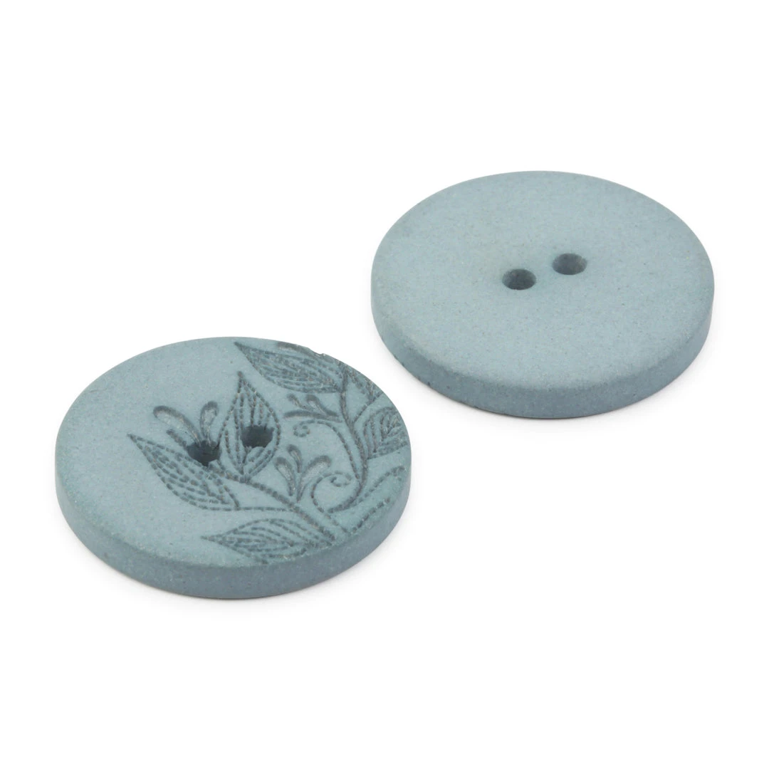 Dritz Buttons & Cover Buttons Recycled Hemp Round Floral Button, 23mm, 2 Pc 7 Dritz Buttons & Cover Buttons Recycled Hemp Round Floral Button, 23mm, 2 Pc
