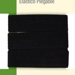 Dritz 5/8" Fold-Over Elastic, Black, 1 Yd
