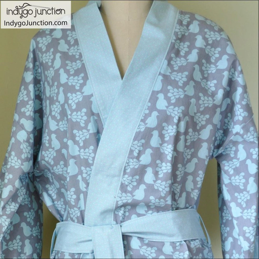 Indygo Junction Klassic Kimono Robe Pattern, Shippable Apparel 7 Indygo Junction Klassic Kimono Robe Pattern, Shippable Apparel