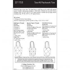 Indygo Junction Purses & Accessories Tote-All Patchwork Tote Pattern