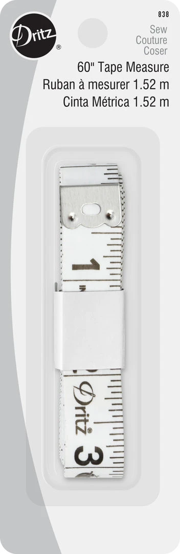 Dritz 60" Tape Measure Measuring 6 Dritz 60" Tape Measure Measuring