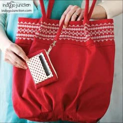 Indygo Junction Purses & Accessories Stitched Top Tote Pattern, PDF Download 12 Indygo Junction Purses & Accessories Stitched Top Tote Pattern, PDF Download