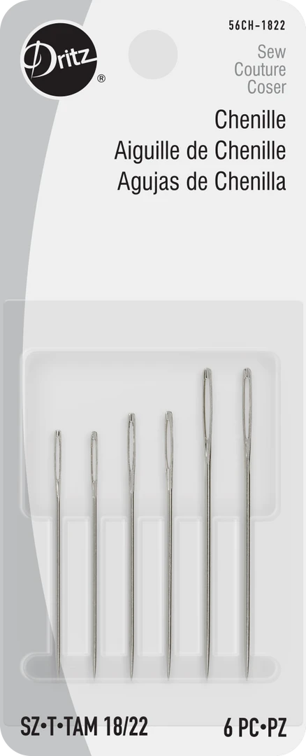 Dritz Needles & Accessories Chenille Hand Needles, Size 18/22, 6 Pc 3 Dritz Needles & Accessories Chenille Hand Needles, Size 18/22, 6 Pc