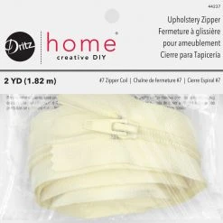 Dritz Upholstery Zipper, Cream