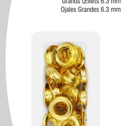 Dritz Eyelets, Grommets & Rivets 1/4" Large Eyelets, 15 Sets 17 Dritz Eyelets, Grommets & Rivets 1/4