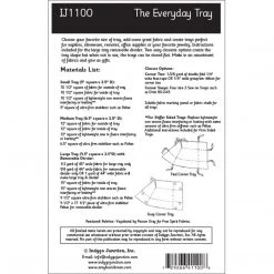 Indygo Junction The Everyday Tray Pattern, PDF Download Home & Storage