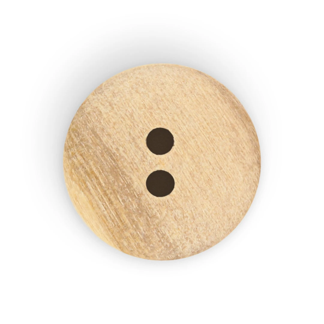 Dritz Sustainable Wood Round Button, 15mm, Beige, 4 Pc Buttons & Cover Buttons 4 Dritz Sustainable Wood Round Button, 15mm, Beige, 4 Pc Buttons & Cover Buttons
