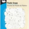 Dritz Plastic Color Heart Snaps, 12 Sets