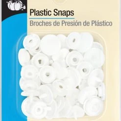 Dritz Plastic Color Heart Snaps, 12 Sets