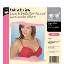 Dritz Bra Cups & Enhancers Push-Up Bra Cups, White