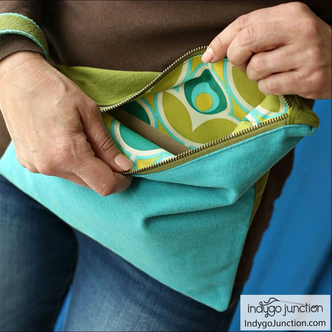 Indygo Junction Fold & Go Wristlet Pattern, PDF Download 7 Indygo Junction Fold & Go Wristlet Pattern, PDF Download
