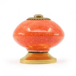 Dritz Outlet Ceramic Ball Knob, Coral
