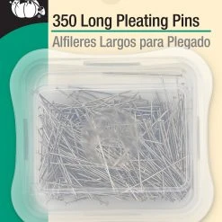 Dritz 1-1/16" Long Pleating Pins, Nickel, 350 Pc