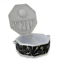 Dritz Octagon Sewing Basket, Small