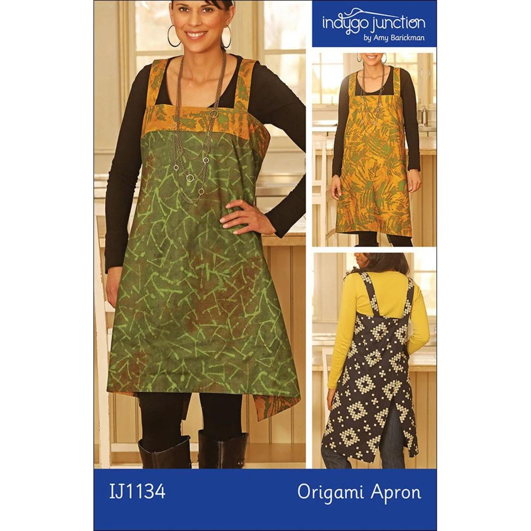 Indygo Junction Origami Apron Pattern, PDF Download Aprons 3 Indygo Junction Origami Apron Pattern, PDF Download Aprons