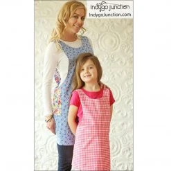 Indygo Junction Aprons Crossback Reversible Adult And Child Apron Pattern