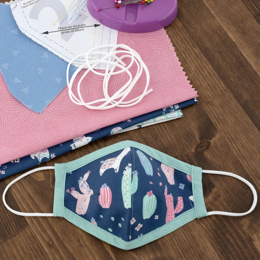 Dritz 4mm Face Mask Elastic, White, 3 Yd 5 Dritz 4mm Face Mask Elastic, White, 3 Yd