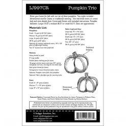 Indygo Junction Pumpkin Trio Pattern Holiday