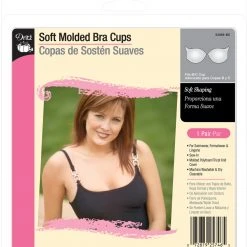 Dritz Soft Molded Bra Cups, Beige