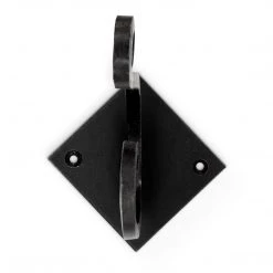 Dritz Wrought Iron Scroll Hook, Black