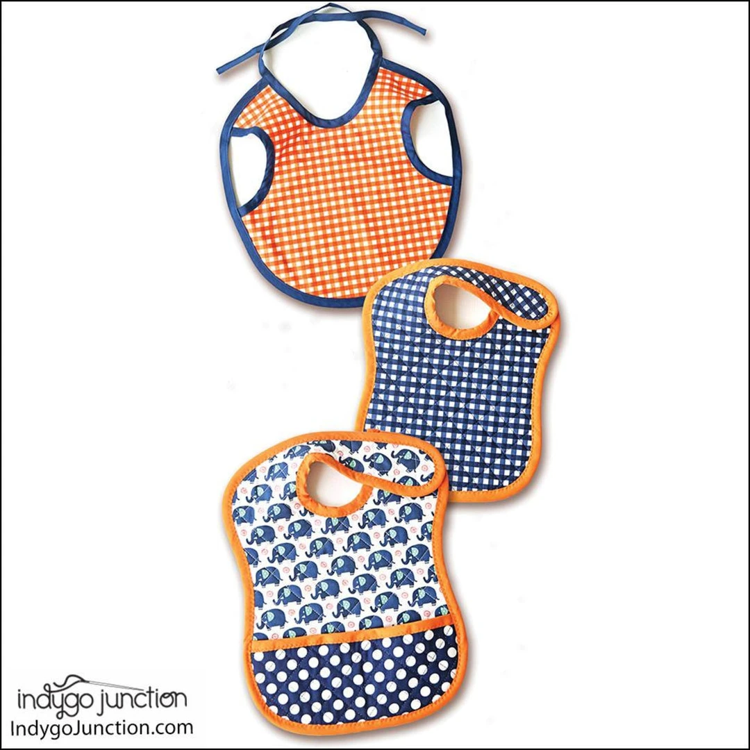 Indygo Junction Apparel Tiny Tot Bibs Pattern 6 Indygo Junction Apparel Tiny Tot Bibs Pattern