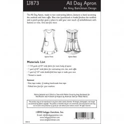 Indygo Junction All Day Apron Pattern, Shippable Aprons 15 Indygo Junction All Day Apron Pattern, Shippable Aprons