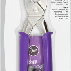 Dritz Fastener Tools Heavy Duty Snap Pliers For 5/8" Snaps, Purple