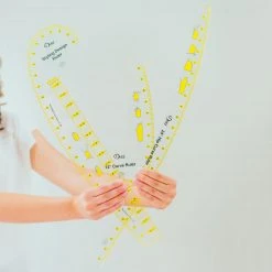 Dritz Design Ruler Trio, 3 Sewing Rulers, Clear 16 Dritz Design Ruler Trio, 3 Sewing Rulers, Clear