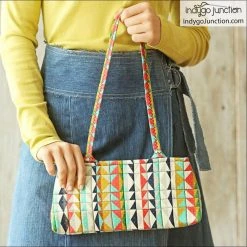 Indygo Junction Petite Stitched Purse Pattern Purses & Accessories