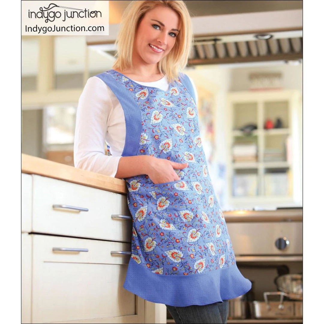 Indygo Junction All Day Apron Pattern, Shippable Aprons 8 Indygo Junction All Day Apron Pattern, Shippable Aprons