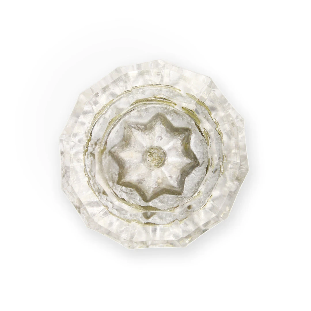 Dritz Outlet Faceted Glass Knob, Clear 4 Dritz Outlet Faceted Glass Knob, Clear