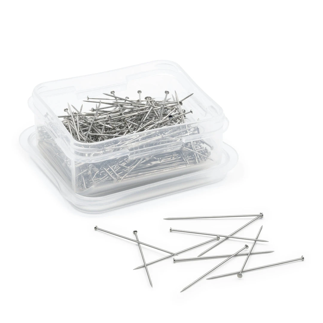 Dritz 1-5/16" Extra-Long Satin Pins, Nickel, 300 Pc 5 Dritz 1-5/16" Extra-Long Satin Pins, Nickel, 300 Pc