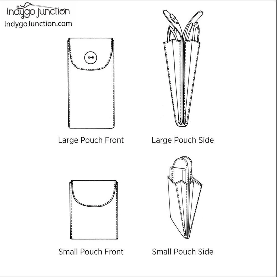 Indygo Junction Double Pocket Pouch Pattern Purses & Accessories 6 Indygo Junction Double Pocket Pouch Pattern Purses & Accessories