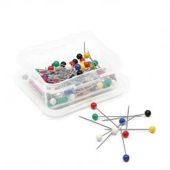 Dritz 1-1/4" Ball Point Pins, Assorted, 100 Pc