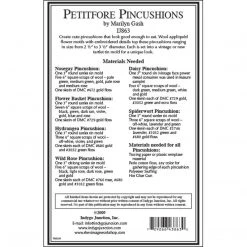 Indygo Junction Petitfore Pincushions Pattern, PDF Download Home & Storage