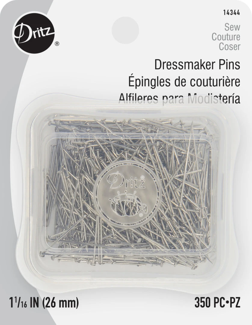 Dritz 1-1/16" Dressmaker Pins, 350 Pc Outlet 3 Dritz 1-1/16" Dressmaker Pins, 350 Pc Outlet