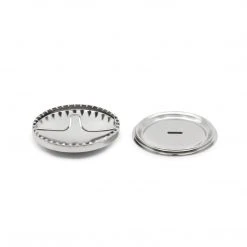 Dritz Half Ball Cover Buttons, Nickel Buttons & Cover Buttons
