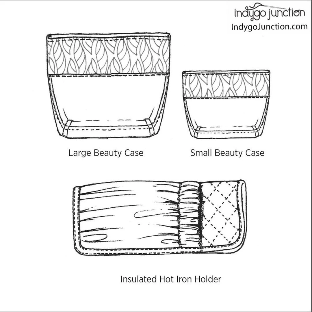 Indygo Junction Home & Storage Clearly Cute Beauty Cases Pattern 4 Indygo Junction Home & Storage Clearly Cute Beauty Cases Pattern