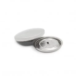 Dritz Half Ball Cover Buttons, Nickel Buttons & Cover Buttons
