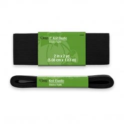 Dritz 2" Knit Elastic, Black 12 Dritz 2