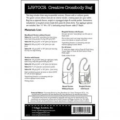 Indygo Junction Creative Crossbody Bag Pattern, PDF Download Purses & Accessories