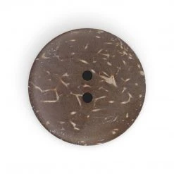 Dritz Sustainable Coconut Round Button, 23mm, 2 Pc Buttons & Cover Buttons