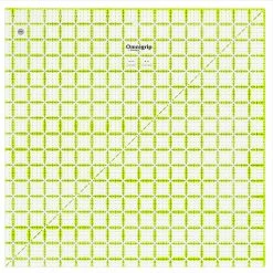 Omnigrid Non-Slip Square Ruler, Neon