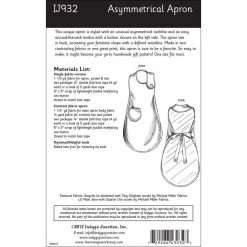 Indygo Junction Aprons Asymmetrical Apron Pattern, PDF Download