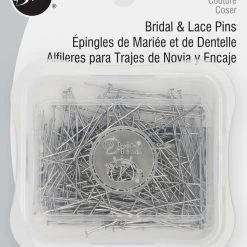 Dritz 1-1/16" Bridal And Lace Pins, Nickel, 225 Pc Pins & Accessories