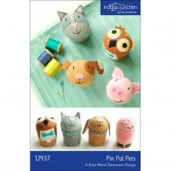 Indygo Junction Pin Pals Animal Pets Pincushion Pattern