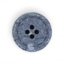 Dritz Recycled Cotton Round Stitch Button, 20mm, 3 Pc Buttons & Cover Buttons