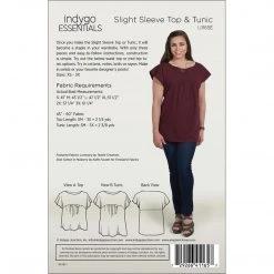 Indygo Junction Apparel Slight Sleeve Top & Tunic Pattern