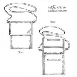 Indygo Junction Purses & Accessories Tablet Tote Pattern, PDF Download