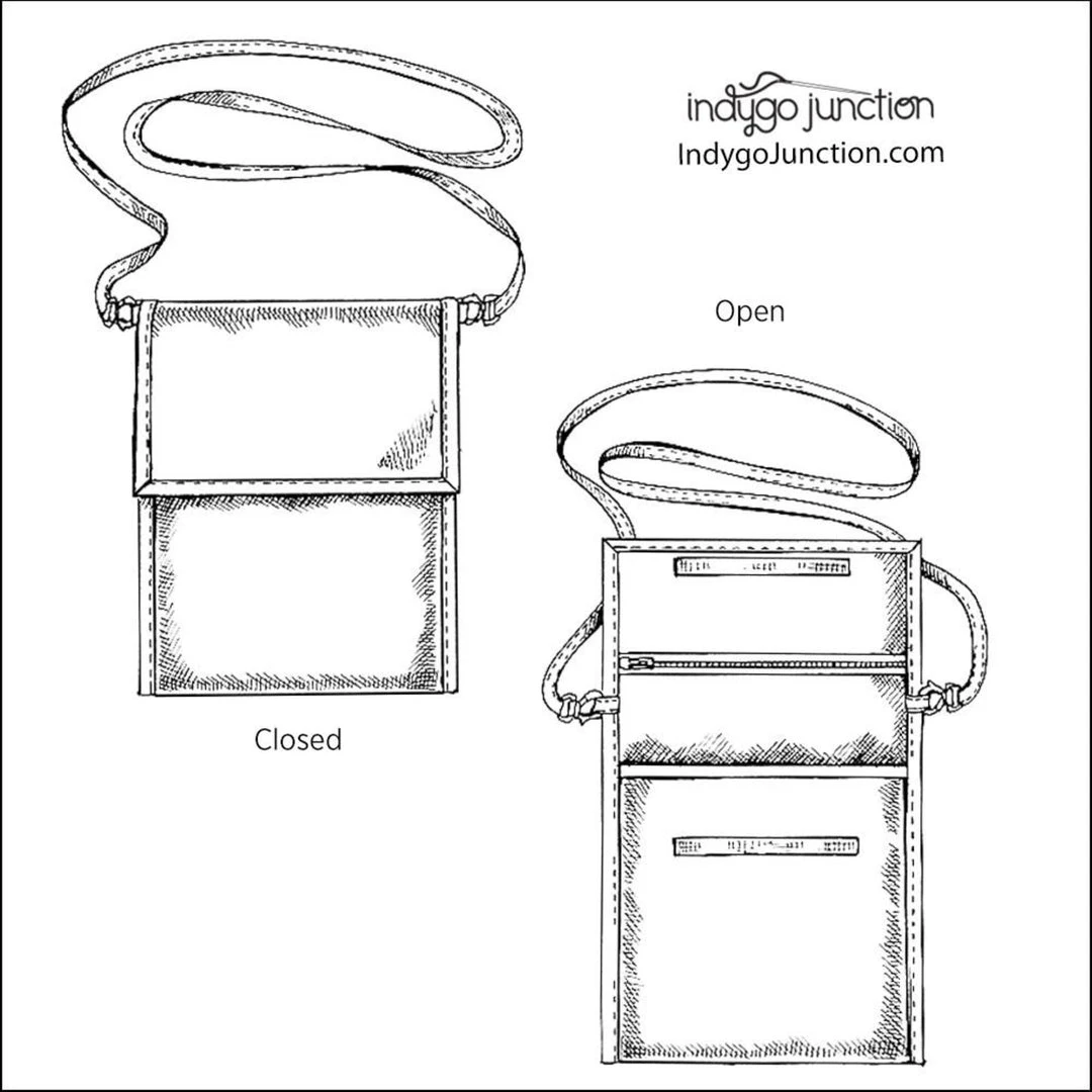Indygo Junction Purses & Accessories Tablet Tote Pattern, PDF Download 4 Indygo Junction Purses & Accessories Tablet Tote Pattern, PDF Download